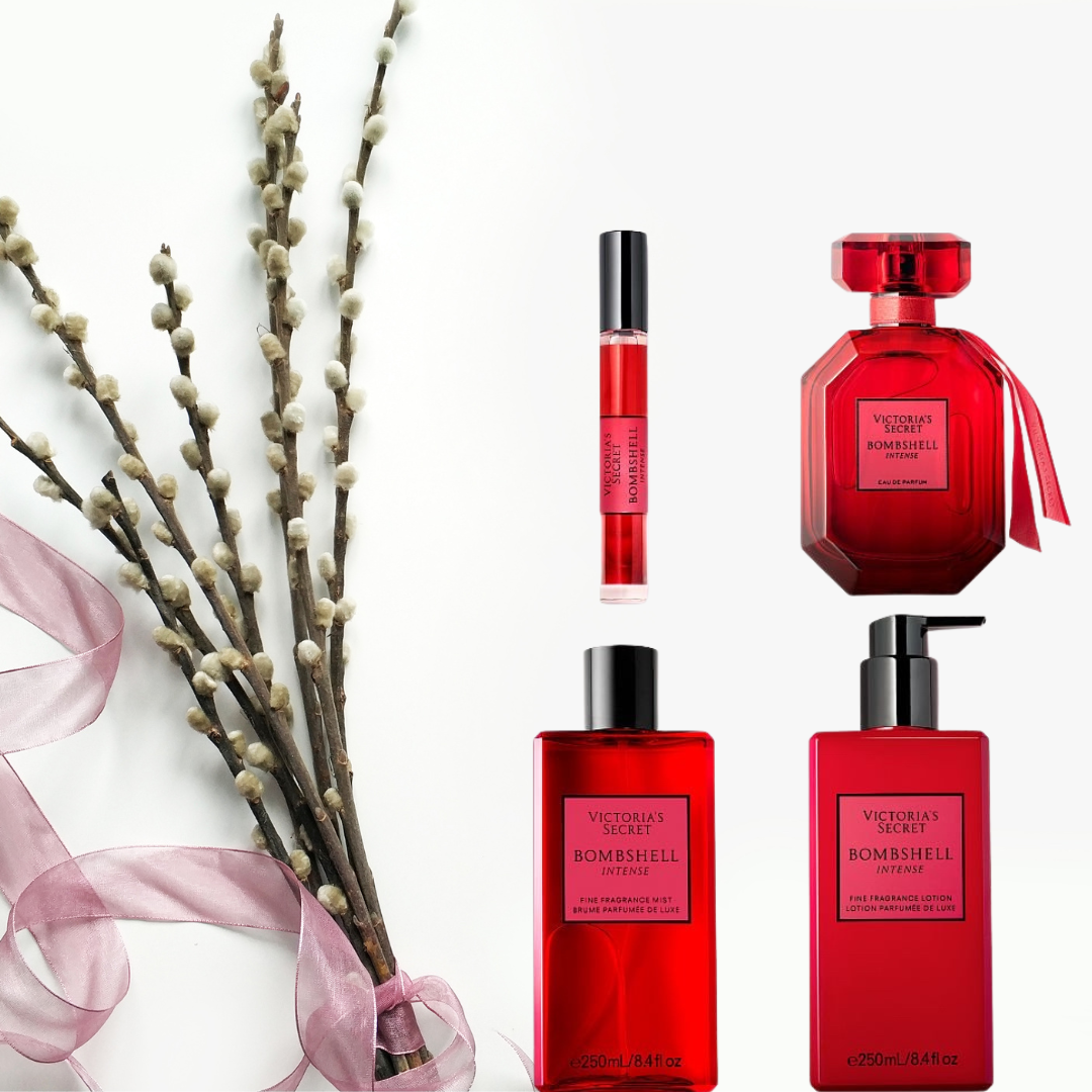 بطری اسپری بادی میست Bombshell Intense ویکتوریا سکرت در حجم ۲۵۰ میلی‌لیتر