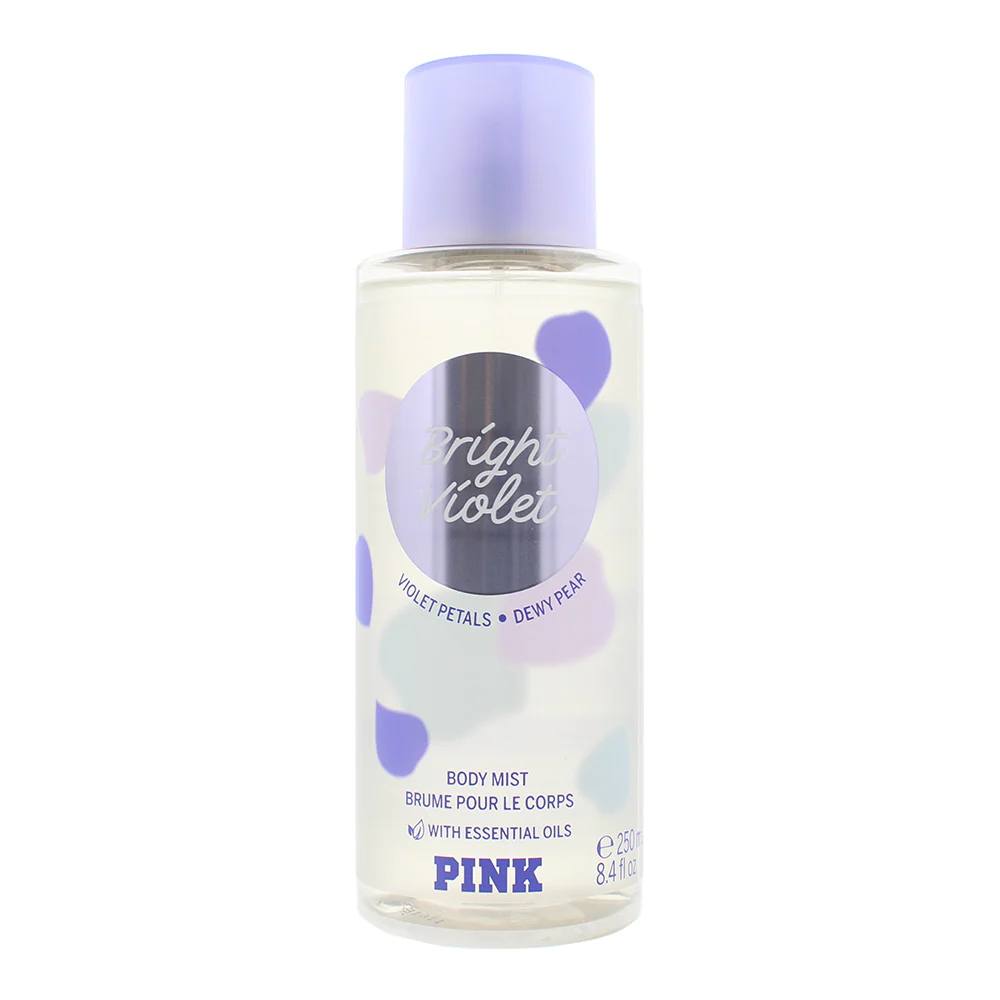 بادی میست Bright Violet پینک، بطری اسپری با طرح ساده و شفاف