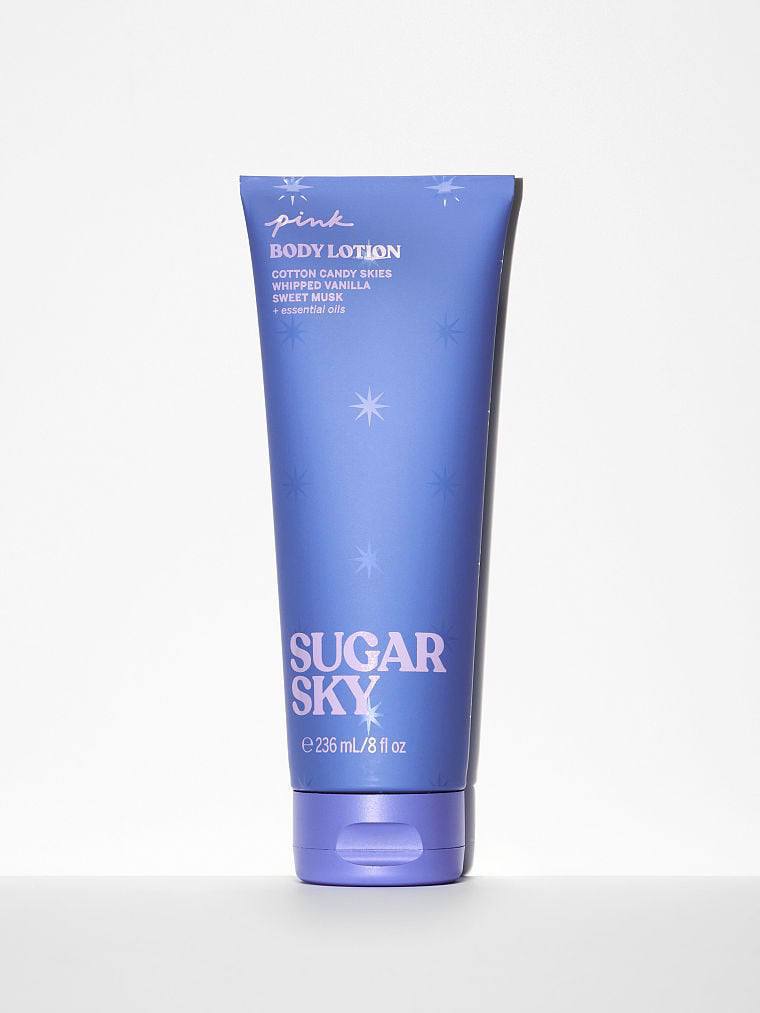 لوسیون بدن sugar sky پینک اورجینال ۲۳۶ میلیلیتر، نمای تیوپ محصول