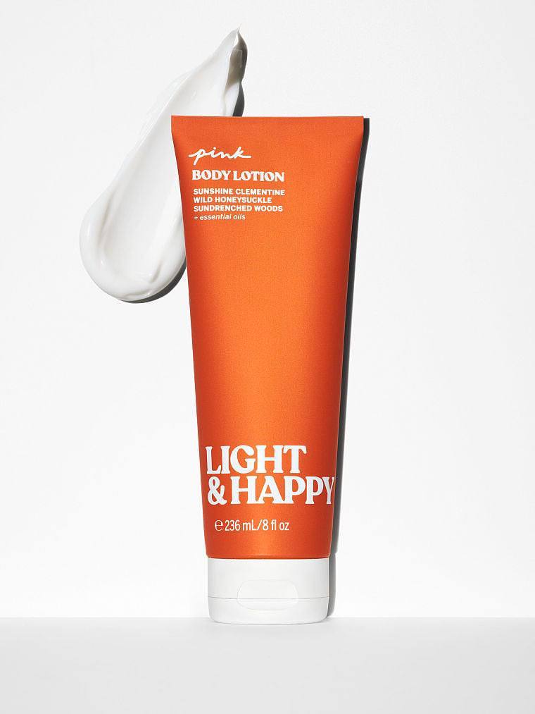 لوسیون بدن Light & Happy پینک ۲۳۶ میلی‌لیتر
