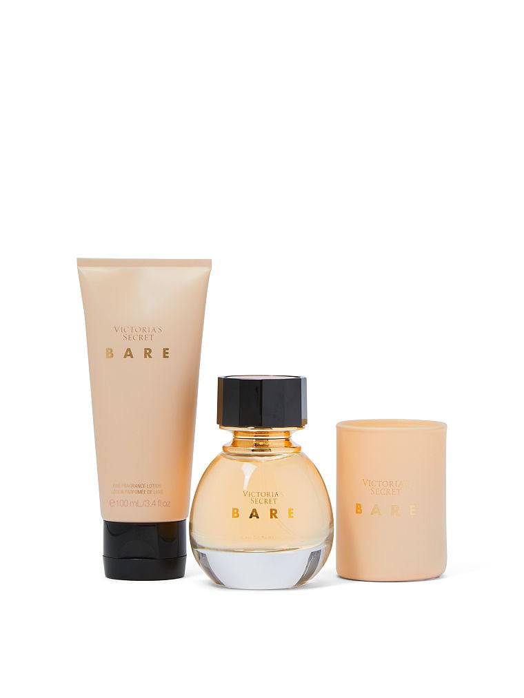 نمای نزدیک عطر و لوسیون ۱۰۰ میلی‌لیتری لاین Bare ویکتوریا سکرت