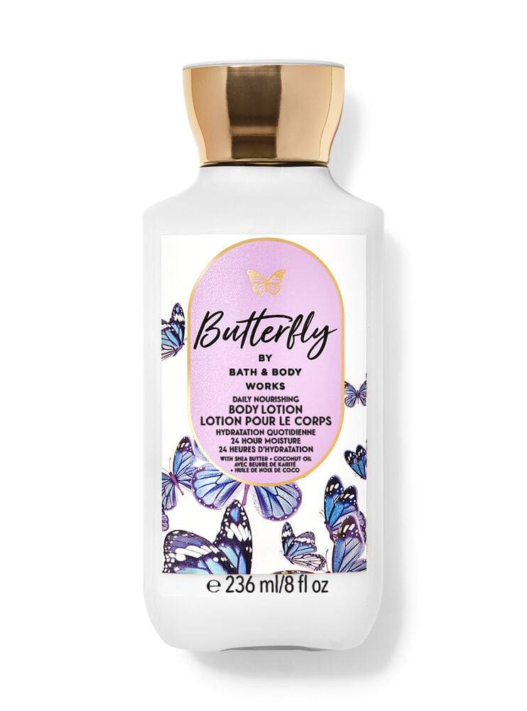 لوسیون بدن Butterfly بث اند بادی ورکس در بطری ۲۳۶ میلیلیتری، نمای کامل محصول