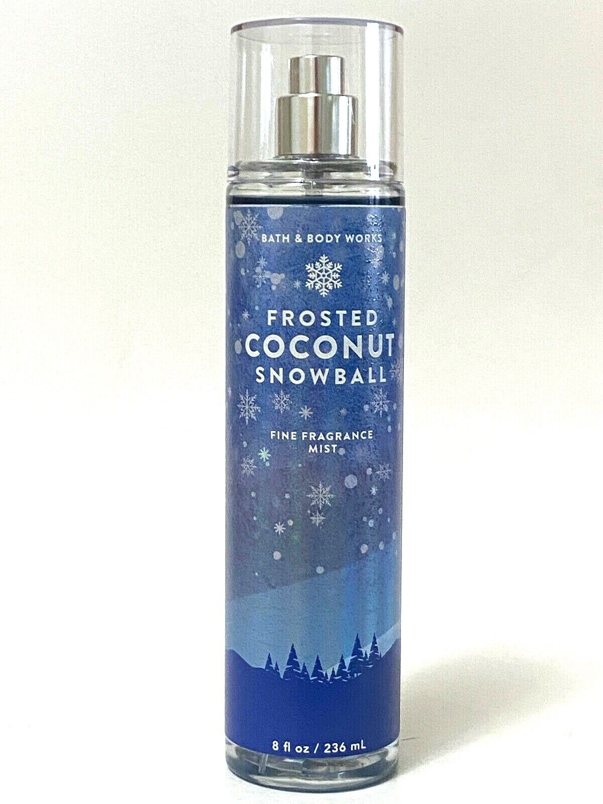 بطری اسپری بادی میست Frosted coconut snowball بث اند بادی ورکس