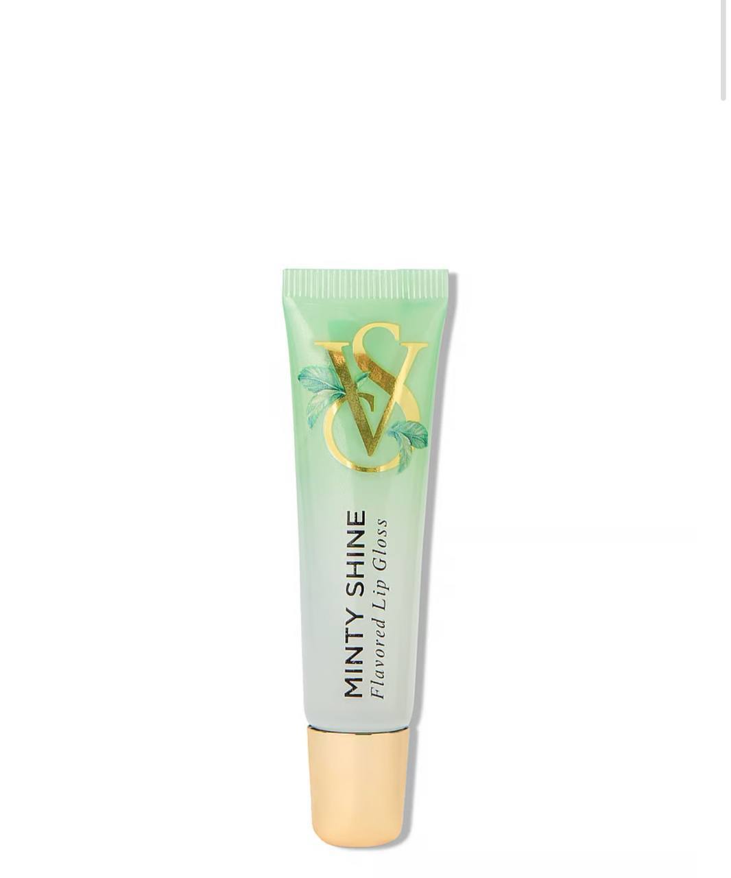 برق لب Minty Shine ویکتوریا سکرت با درپوش طلایی و رنگ صدفی شایندار