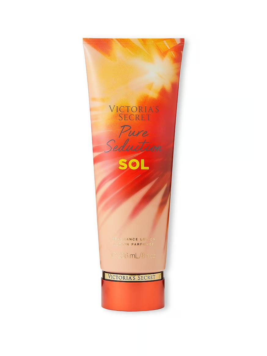 بادی لوشن Pure Seduction SOL ویکتوریا سکرت در تیوپ اورجینال، حجم ۲۳۶ میلیلیتر