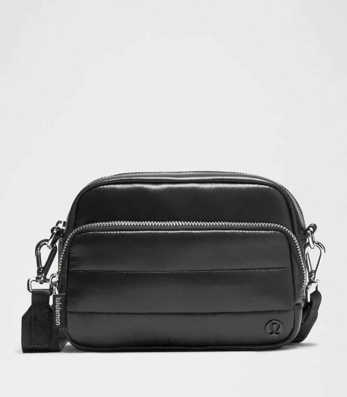 کیف کراس بادی مشکی چرم مصنوعی Lululemon