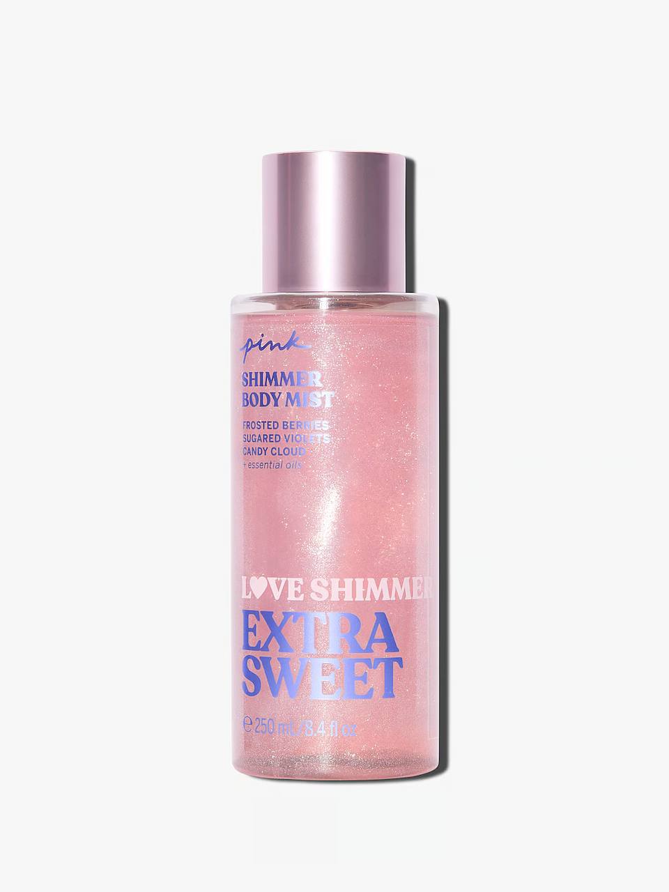 بادی میست Extra sweet پینک ۲۵۰ میلیلیتری با بستهبندی اسپری اصلی برند
