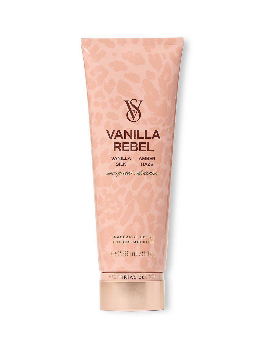 لوسیون بدن Vanilla rebel ویکتوریا سکرت در تیوپ اورجینال روی زمینهی ساده