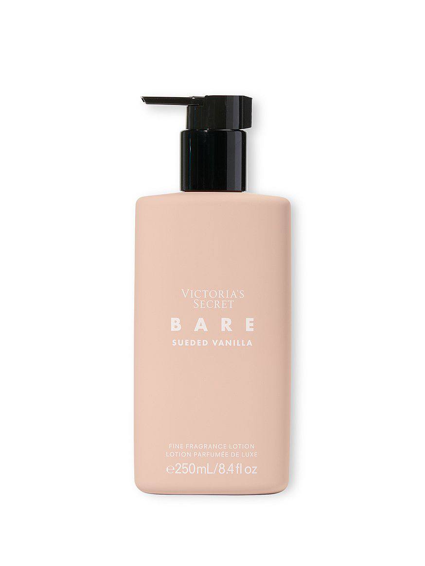 بادی لوشن Bare Sueded Vanilla ویکتوریا سکرت اصل ۲۵۰ میلی‌لیتر