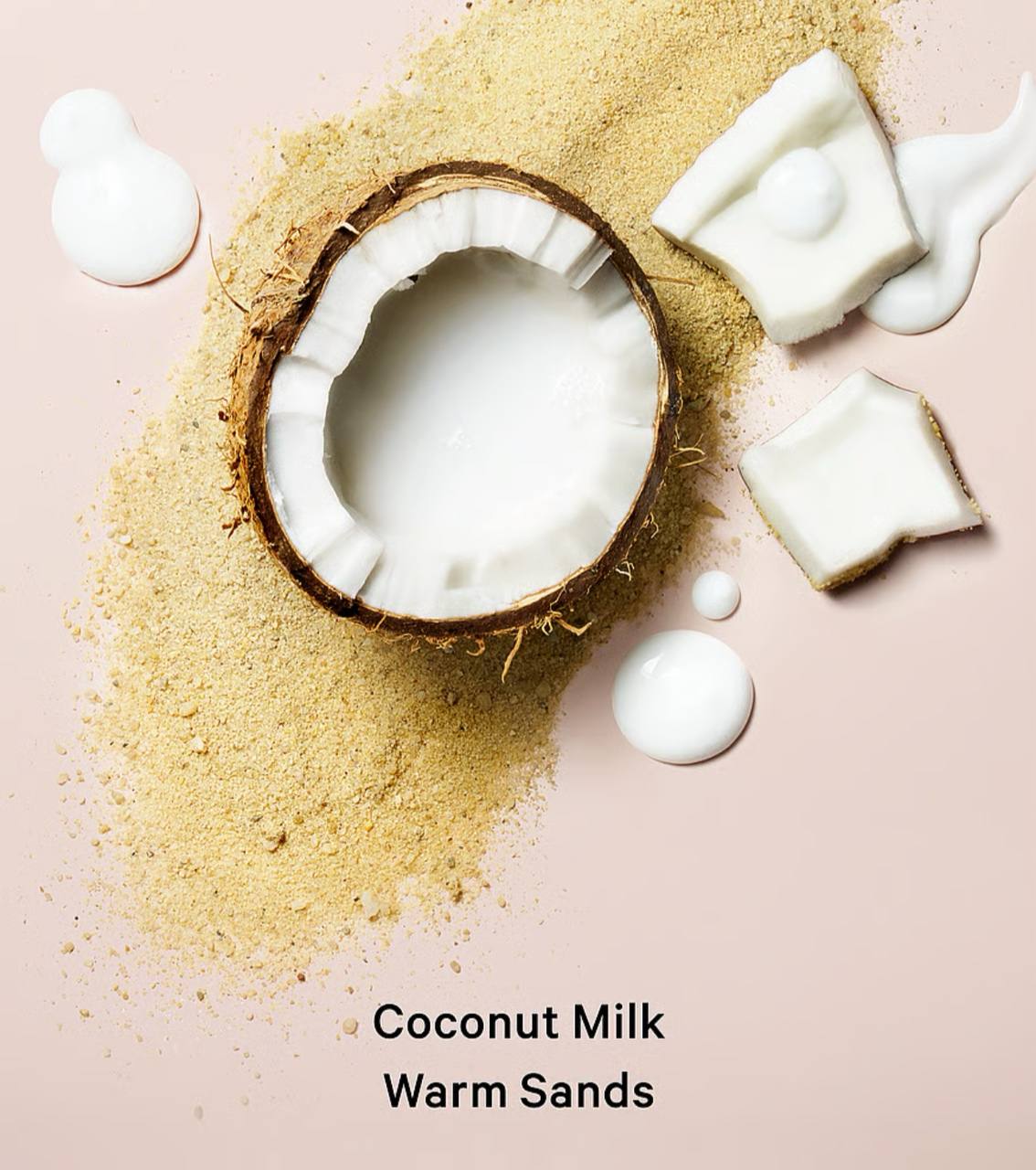 نمای نزدیک برچسب و درپوش اسپری بادی میست نارگیلی Coconut Passion ویکتوریا سکرت