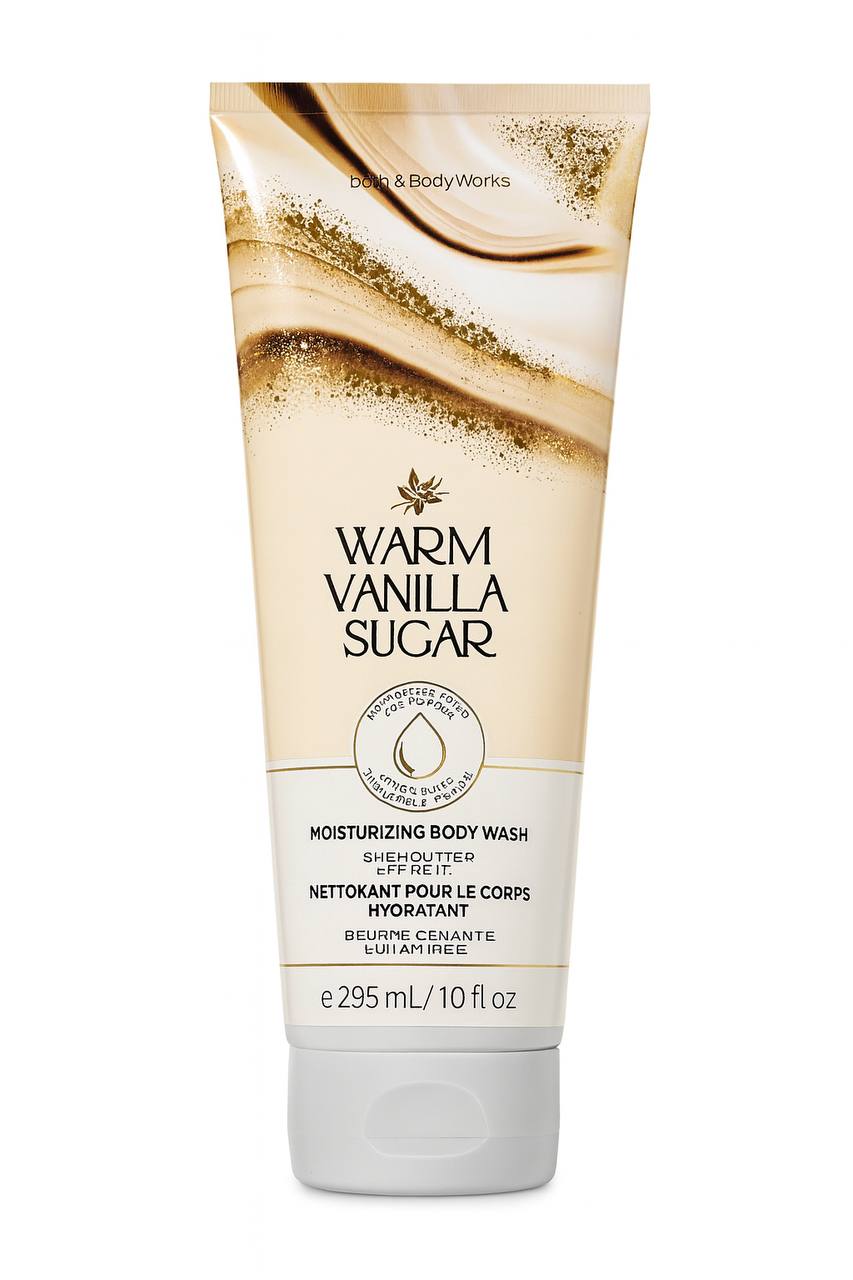 شامپو بدن Warm Vanilla Sugar ویکتوریا سکرت اورجینال ۲۹۶ میلی‌لیتر