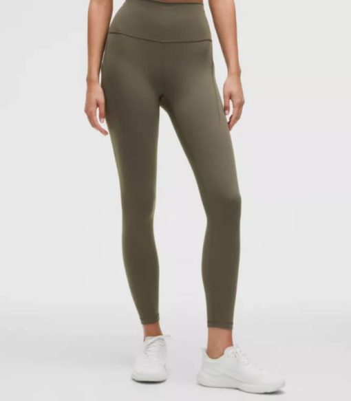 لگ ورزشی wunder train hr tight 25 pocket  قهوه ای لولولمن اورجینال